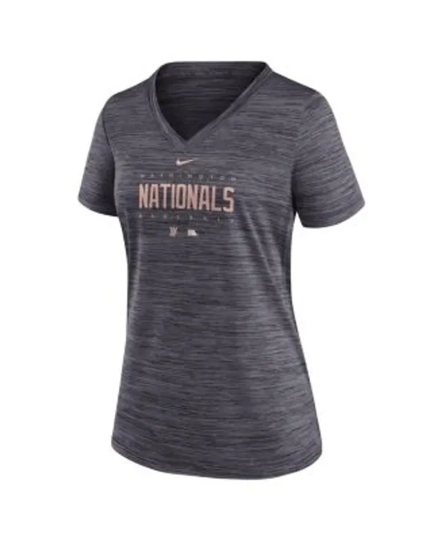 Nike Women's Los Angeles Dodgers Blue Pride V-Neck T-Shirt