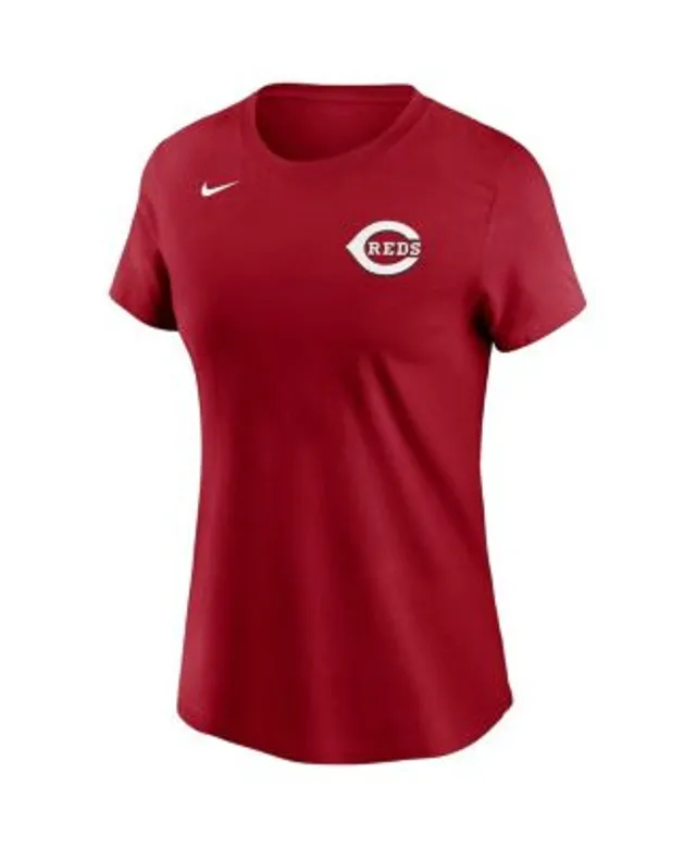 Touch Women's Red, Black Cincinnati Reds Lead Off Notch Neck T