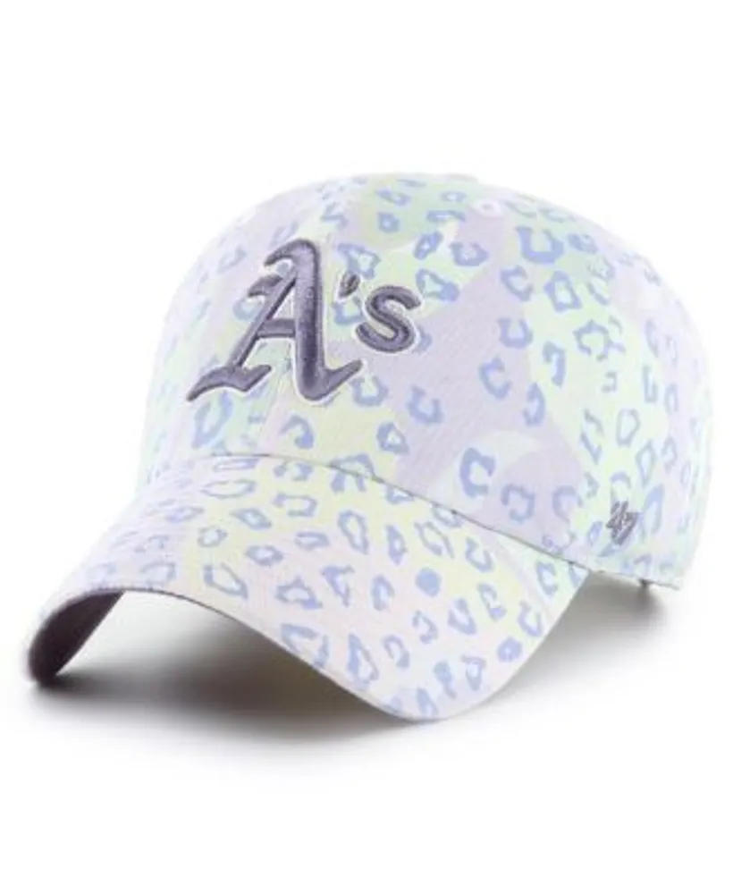 47 Brand Women's Purple Oakland Athletics Cosmic Clean Up Adjustable Hat
