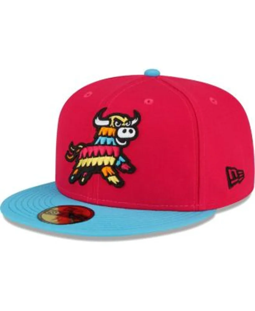 Fayetteville Woodpeckers COPA White-Red-Blue Fitted Hat