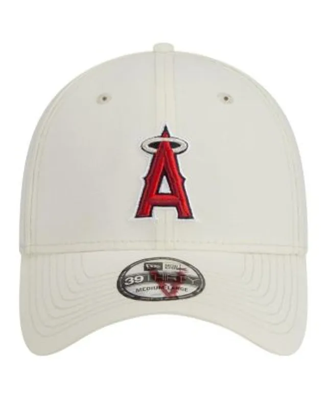 Men's Red, White Los Angeles Angels 2023 On-Field Batting Practice 39THIRTY  Flex Hat