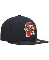 Men's New Era Navy Portland Sea Dogs Authentic Collection Team Alternate 59FIFTY Fitted Hat