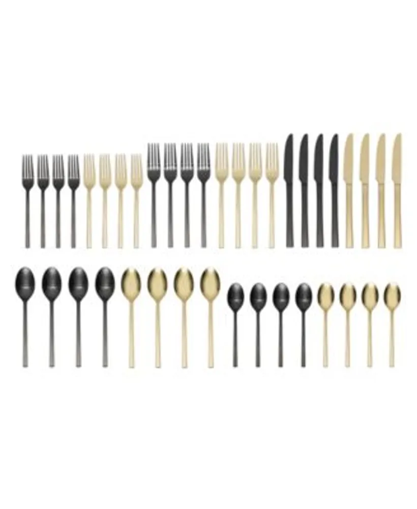 Oneida Allay Mixed 40 Piece Everyday Flatware Set