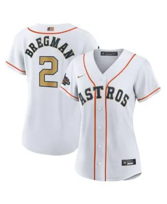 Houston Astros Women's Alternate Replica Team Jersey - Orange in 2023