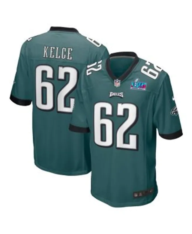 Men's Philadelphia Eagles Jason Kelce Nike Black Game Jersey