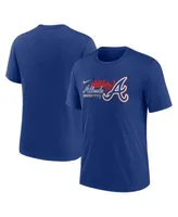 Men's Nike Navy Atlanta Braves Wordmark Legend T-Shirt