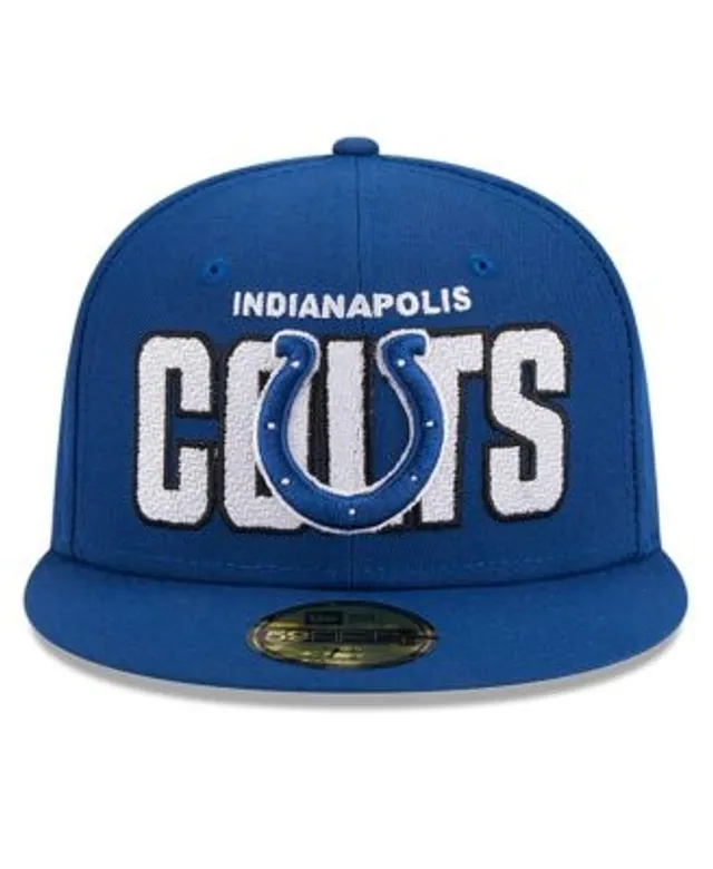 Men's '47 Royal Indianapolis Colts Franchise Logo Fitted Hat Size: Large