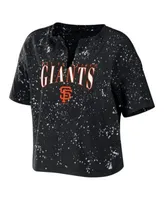 San Francisco Giants Tie-Dye T-Shirt - Black