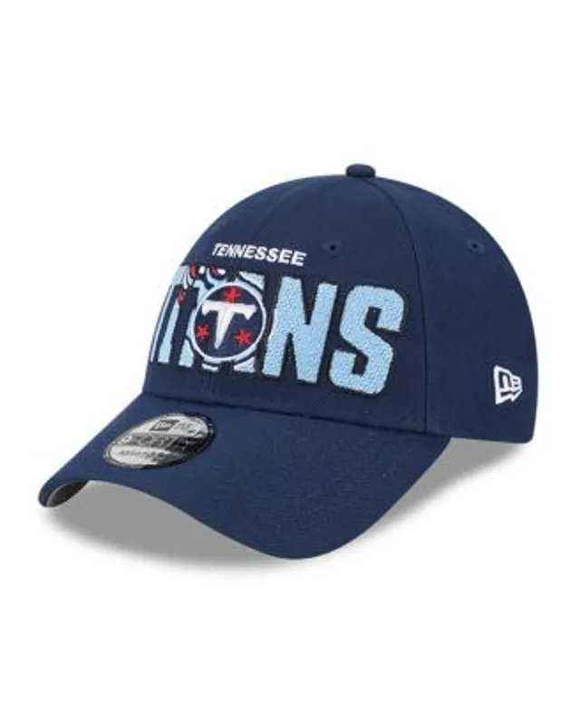 Men's New Era Stone/Navy Tennessee Titans 2023 NFL Draft on Stage 59FIFTY Fitted Hat