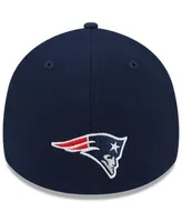 Men's New Era Stone/Navy New England Patriots 2023 NFL Draft 39THIRTY Flex  Hat