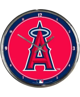 WinCraft Chicago Cubs Round Chrome Wall Clock