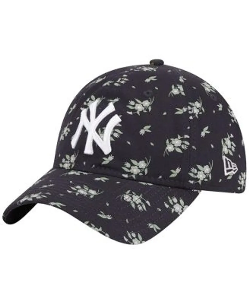 Women's New York Yankees New Era White Blossom 9TWENTY Adjustable Hat