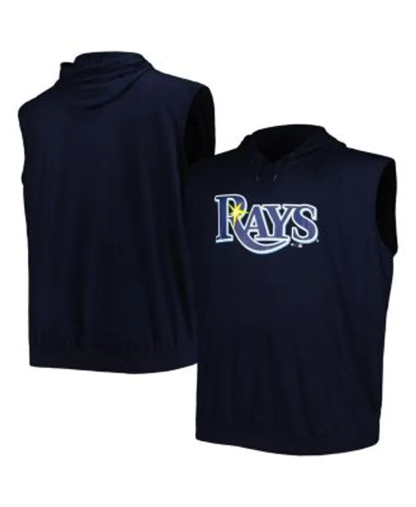 Men's Navy Tampa Bay Rays Big & Tall Jersey Muscle Tank Top