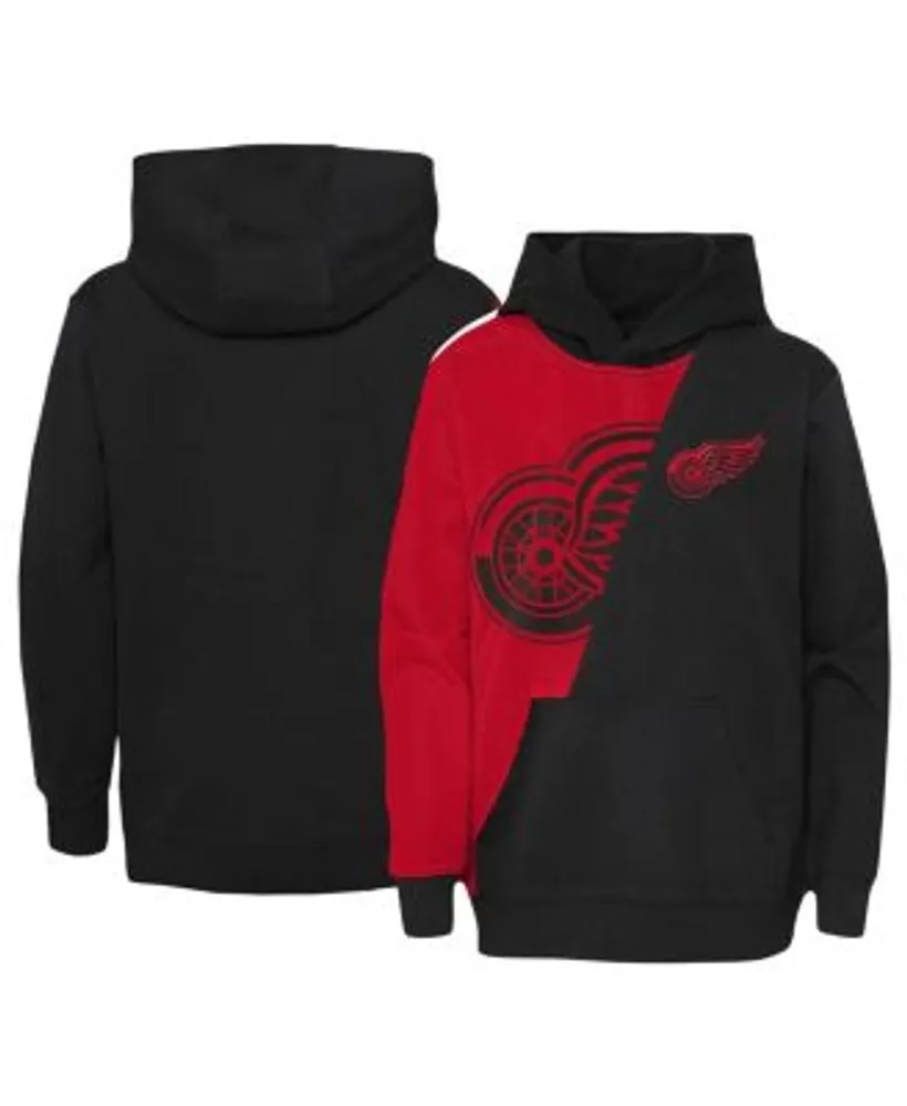 Detroit Red Wings Outerstuff Youth Adapt Pullover Hoodie - Red