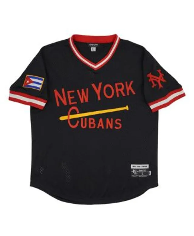 New York Cubans T-Shirt from Homage. | Ash | Vintage Apparel from Homage.