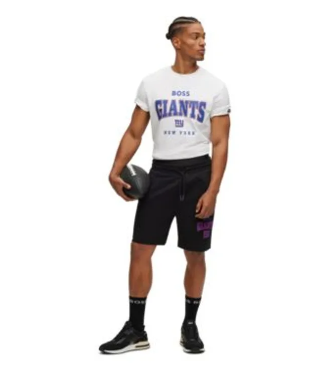 Boss x NFL Oversize-fit T-Shirt with Collaborative branding- Giants | Men's T-shirts Size S