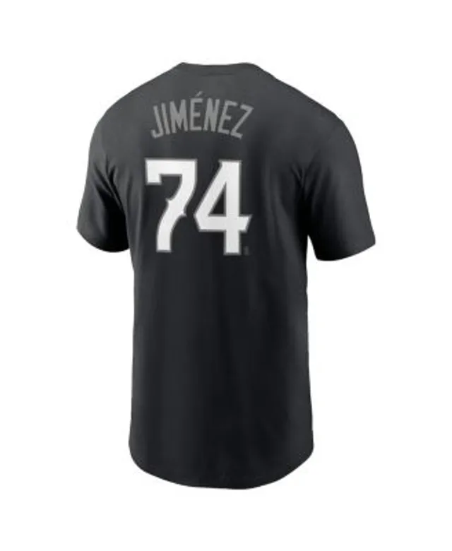 MLB White Sox Southside 74 Eloy Jimenez 2021 City Connect Cool Base Men  Jersey