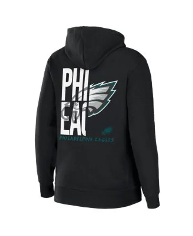 Women's WEAR by Erin Andrews Gray Philadelphia Eagles Full-Zip Hoodie