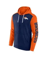 Fanatics Broncos Down & Distance Full-Zip Hoodie - Men's