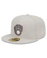 Men's MLB New Era Khaki 2023 Mother's Day On-Field 59FIFTY Fitted Hat