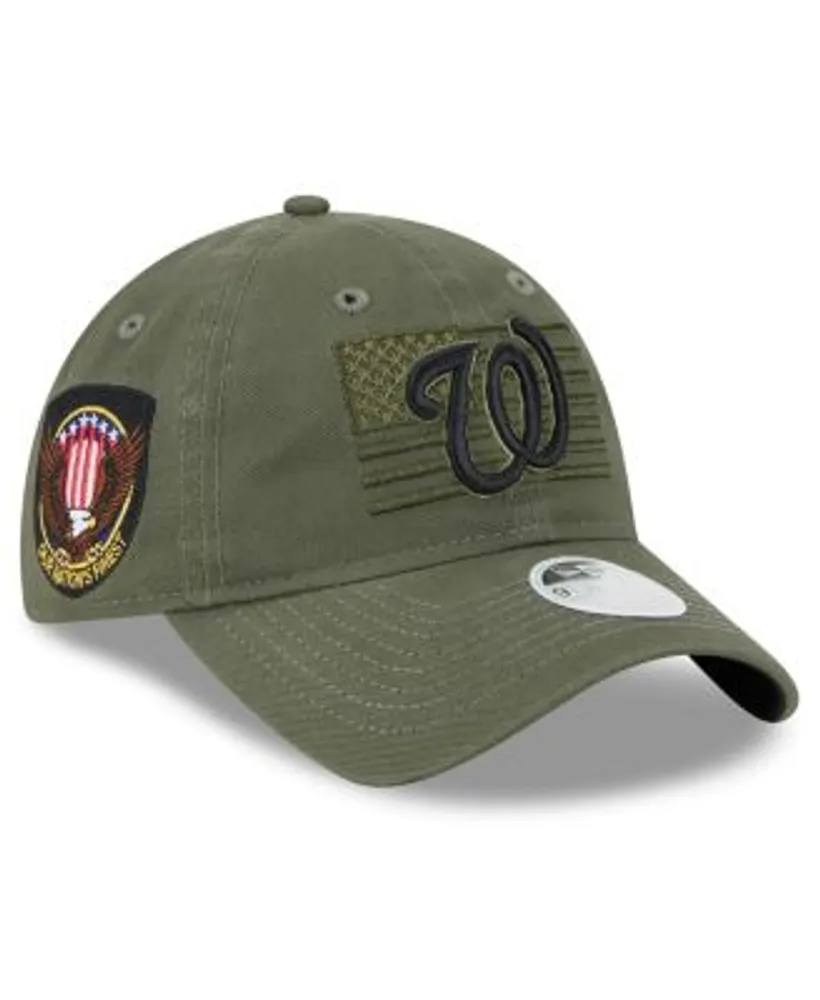 Chicago Cubs New Era 2023 Armed Forces Day 9TWENTY Adjustable Hat - Green