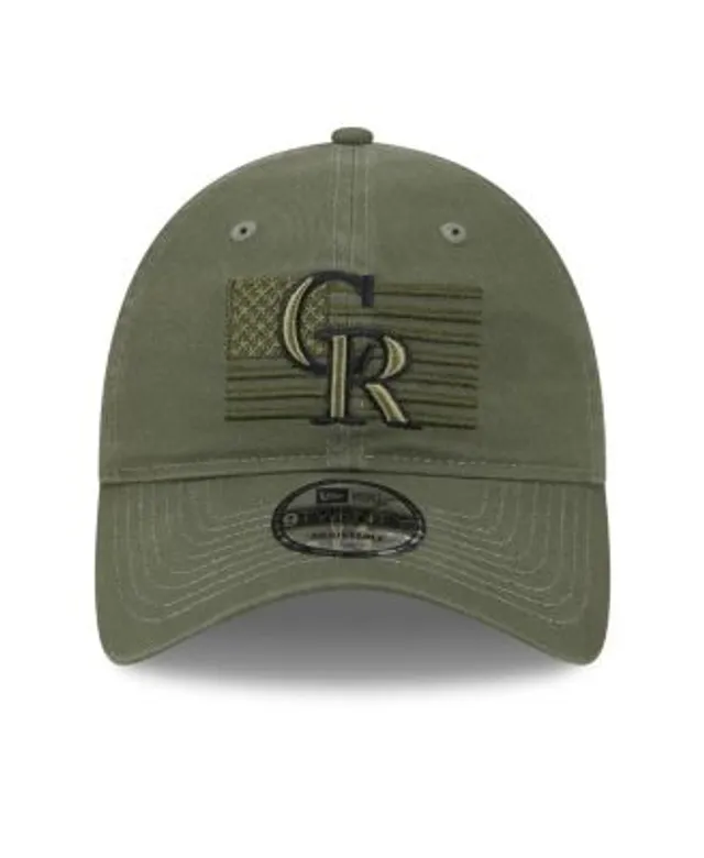 New Era Men's Gray Colorado Rockies Game Bucket Hat