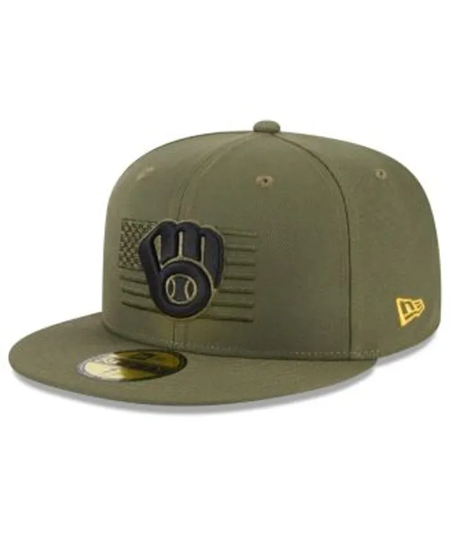 New Era Milwaukee Brewers Green 2023 Armed Forces Day