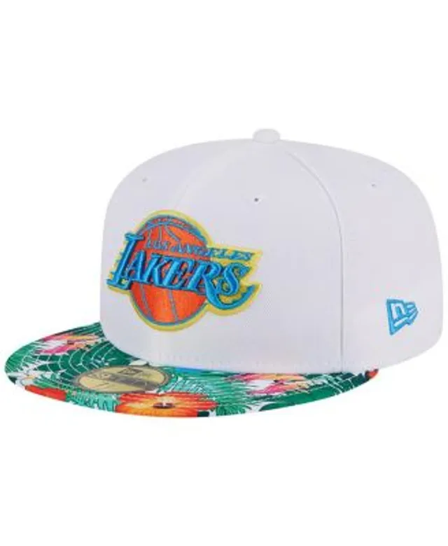 Los Angeles Lakers New Era Script 59FIFTY Fitted Hat - Augusta Green