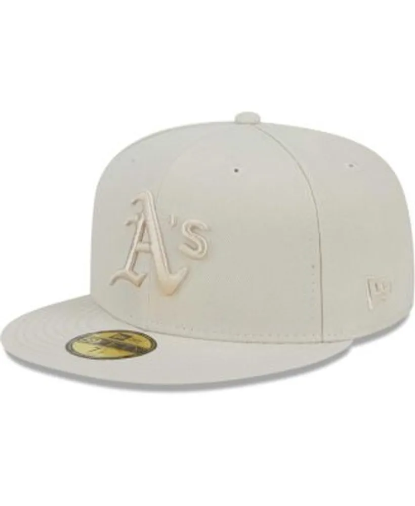 New Era Men's New Era Khaki/Olive Oakland Athletics Pink