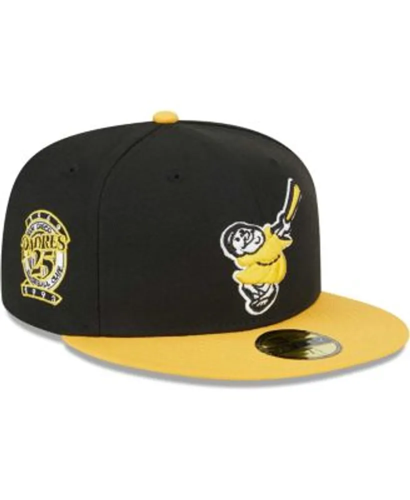 Men's San Diego Padres New Era Gray Game Bucket Hat