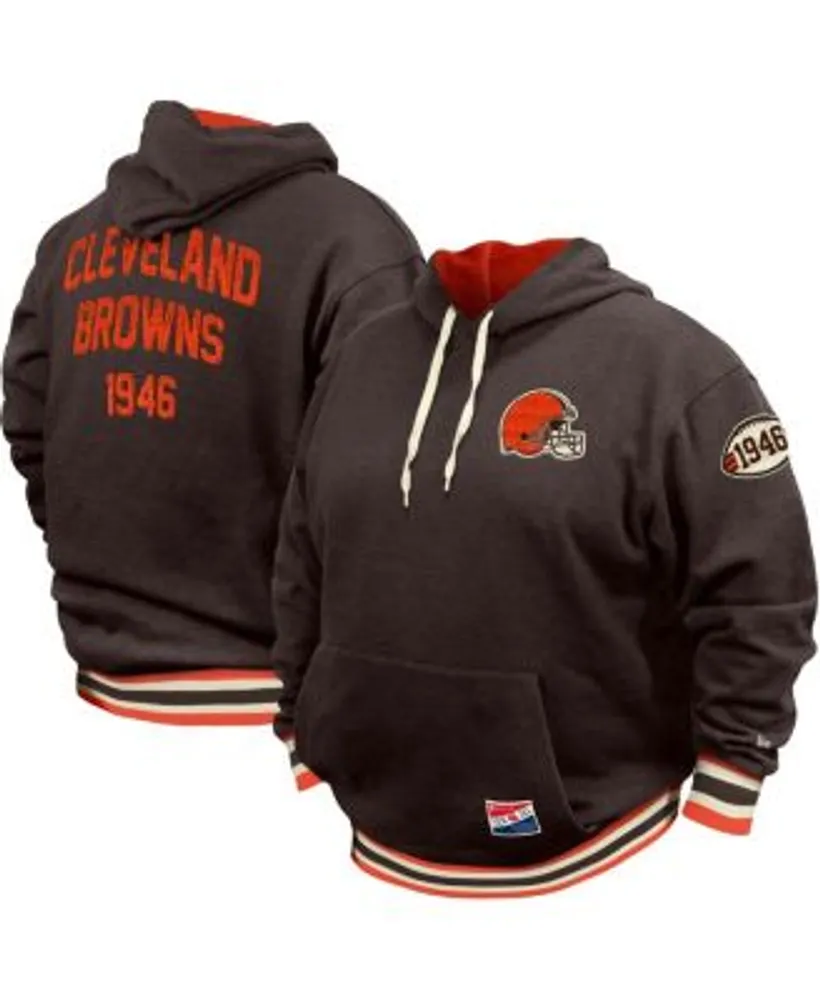 Men's New Era Navy Chicago Bears Big & Tall NFL Pullover Hoodie