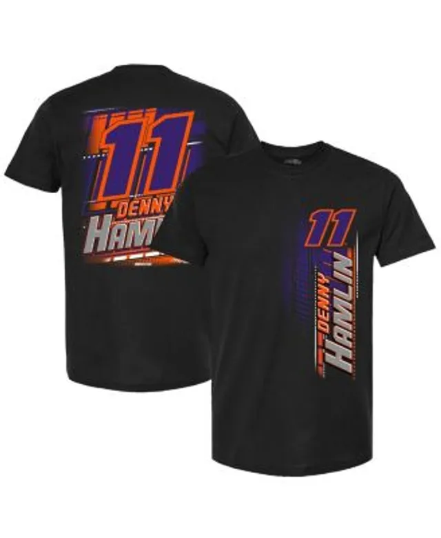 Lids Denny Hamlin Joe Gibbs Racing Team Collection 2023 #11 FedEx T-Shirt -  White