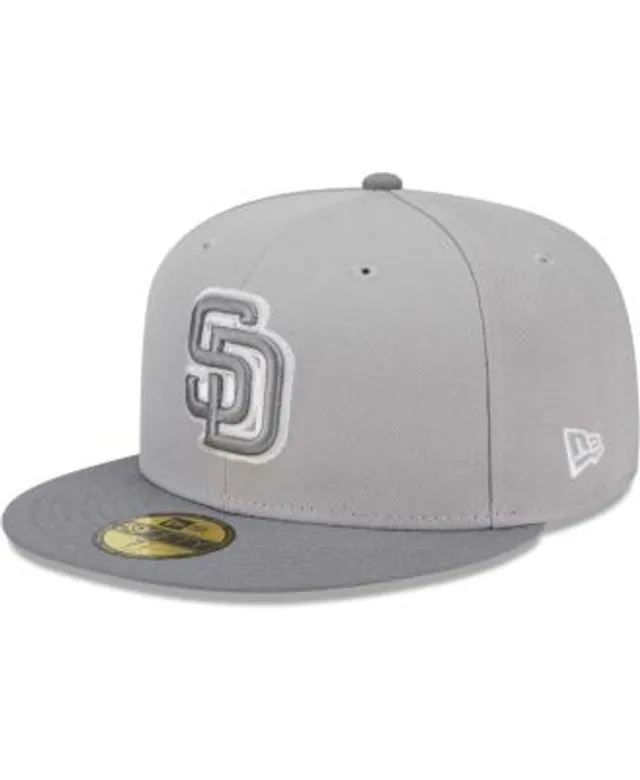 New Era Men's White, Red San Diego Padres Undervisor 59FIFTY Fitted Hat