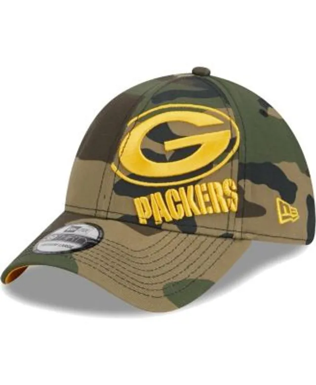 Green Bay Packers New Era 2023 Salute to Service 39THIRTY Flexfit Hat M/L Camo