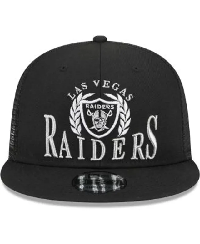 Men's Las Vegas Raiders New Era Black Club 9FIFTY Snapback Hat