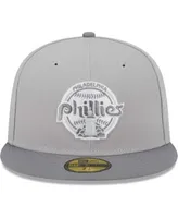 Philadelphia Phillies New Era Undervisor 59FIFTY Fitted Hat - White/Red