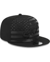 Men's New Era Black Philadelphia Eagles Shade Trucker 9FIFTY Snapback Hat