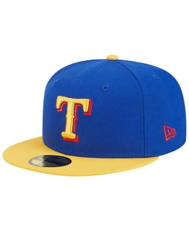Texas Rangers New Era Primary Logo Basic 59FIFTY Fitted Hat - Black
