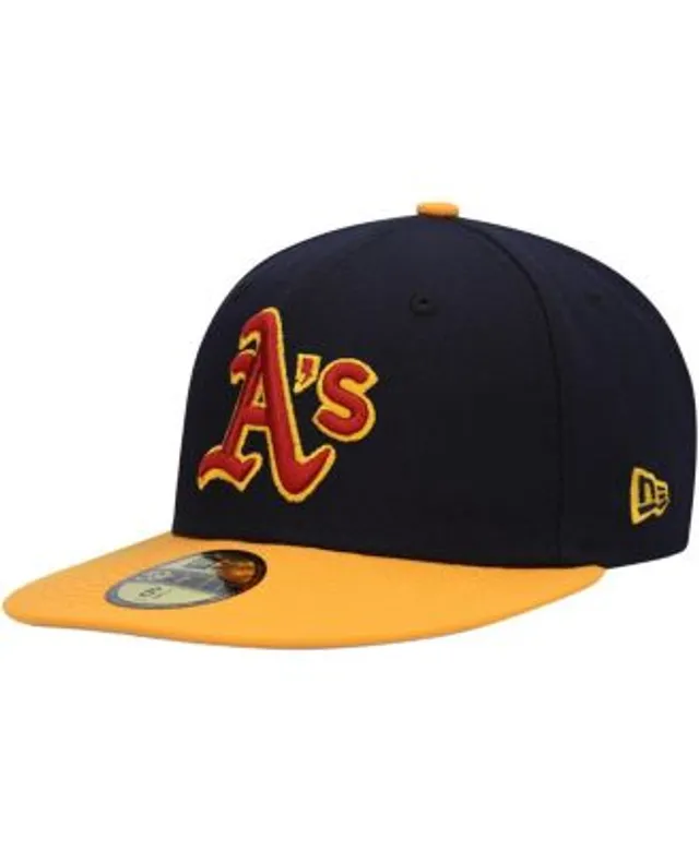 Oakland Athletics New Era Primary Logo Basic 59FIFTY Fitted Hat - Black, Size: 7