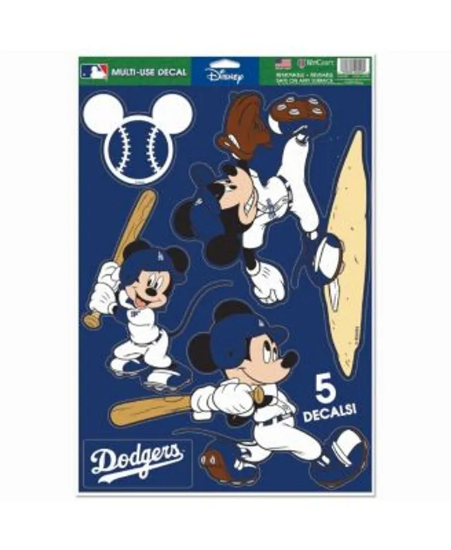 LOS ANGELES LAKERS Mickey Mouse 3 Piece Multi-Use Decals Disney