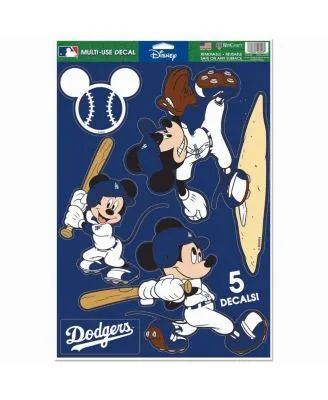 WinCraft Tampa Bay Rays Disney Mickey Mouse Team 3-Pack Decal Set