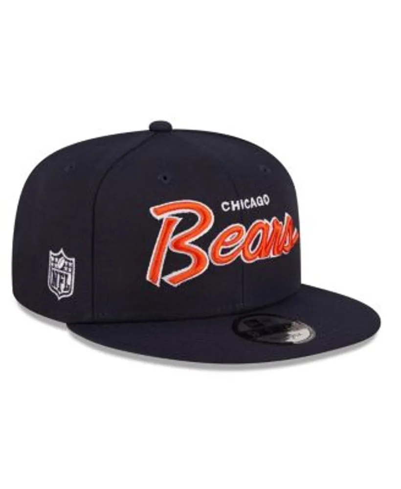 Men's '47 Navy Chicago Bears Clean Up Script Adjustable Hat