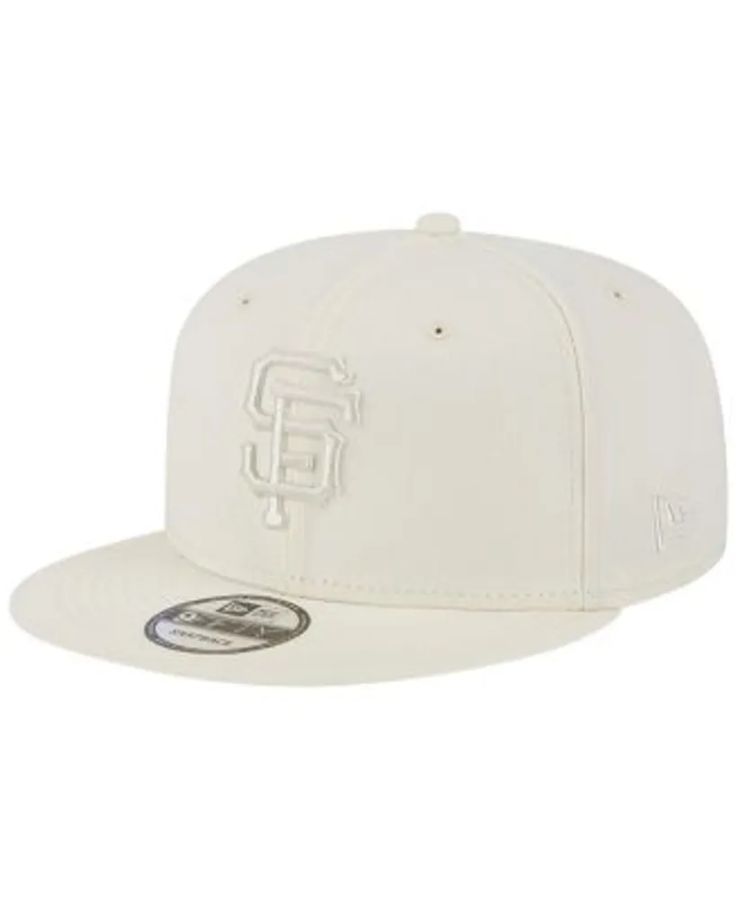 New Era Men's Cream San Francisco 49ers Bloom 9TWENTY Adjustable Hat