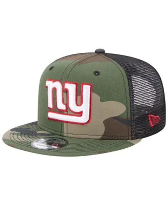 Men's New Era Black York Giants Main Trucker 9FIFTY Snapback Hat