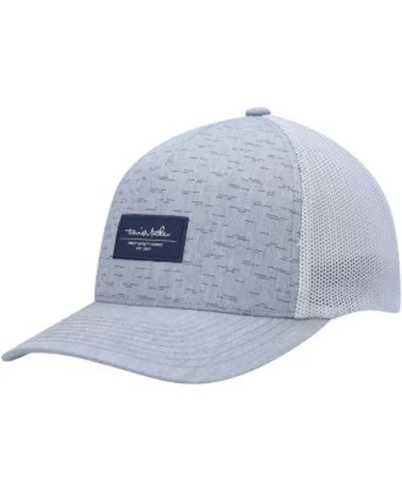 TravisMathew Men's Widder 2.0 Snapback Hat in Heather Grey