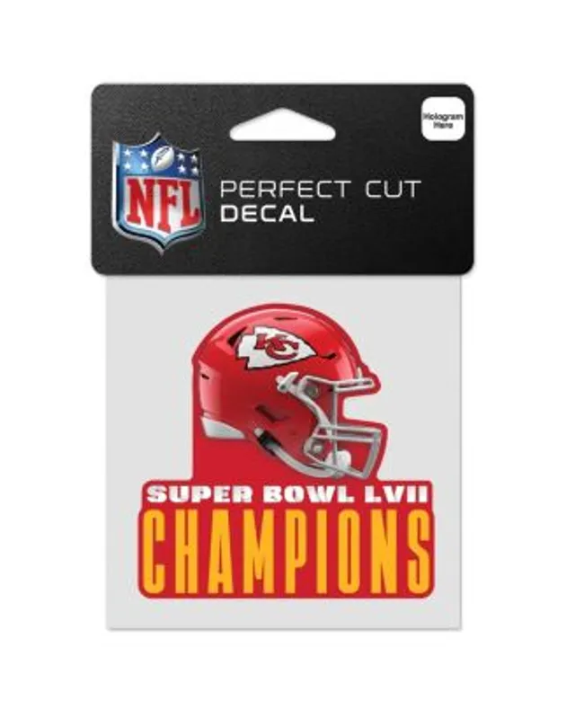 Kansas City Chiefs WinCraft Super Bowl LVII Champions 8'' x 8'' Perfect Cut  Decal