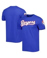 Pro Standard Royal Texas Rangers Team T-shirt in Blue for Men