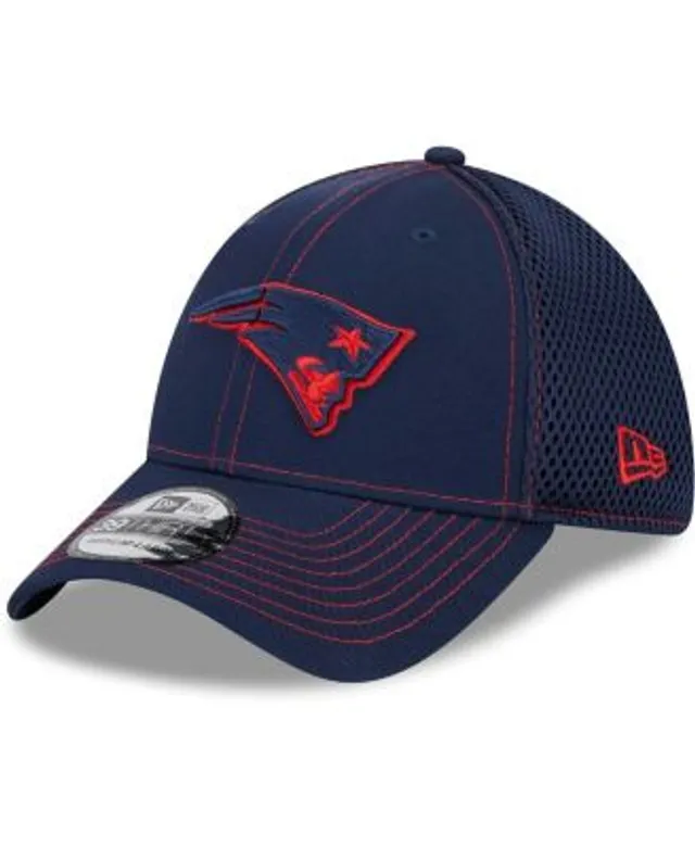 Men's New Era Red/Navy New England Patriots 2023 Sideline 39THIRTY Flex Hat