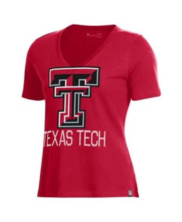 Women's Under Armour Red Texas Tech Red Raiders Logo Performance V