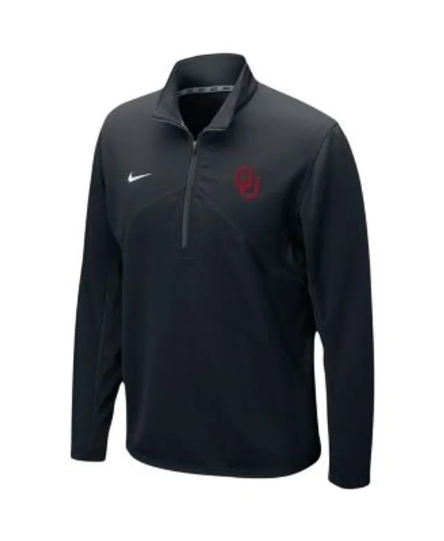 Men's Nike Navy Houston Texans 2021 Sideline Coaches Repel Quarter-Zip Jacket